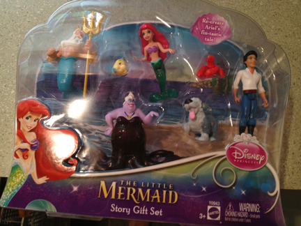 little mermaid toys walmart